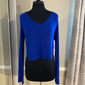 Open back free people top